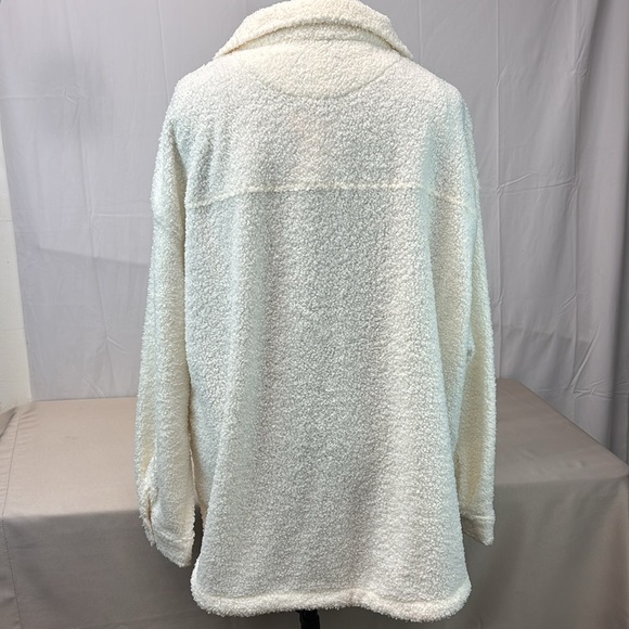 Fabletics Yitty Teddy Shacket sz 1X oversized - Picture 9 of 17